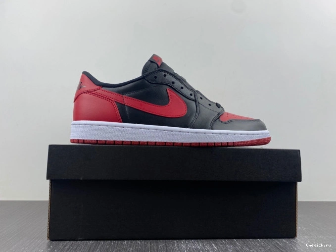 One Kick Low Bred 1 Air Retro 705329-001 Jordan 0809
